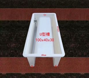 Porcellana Muffa dello scolo del cemento armato per la fabbricazione del U - scriva la resistenza all'abrasione a macchina della fossa fornitore