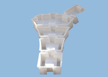 Porcellana Il blocchetto prefabbricato plastica del muro di sostegno modella il peso leggero piano del fronte della protezione del pendio fornitore