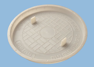 Porcellana Struttura stabile materiale rotonda e bene durevole di botola della muffa riutilizzabile pp della copertura fornitore