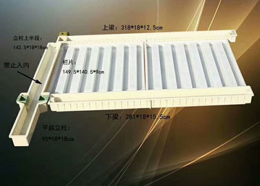 Porcellana Il pannello concreto riutilizzabile del recinto modella il tempo di impiego lungo di misura precisa fornitore