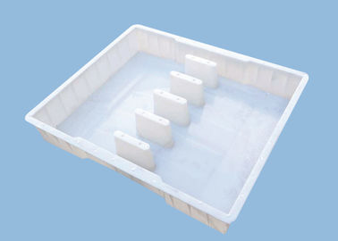 La copertura di plastica di superficie regolare della fossa delle muffe del cemento modella la buona resistenza di compressione